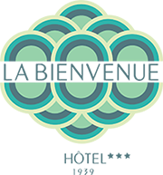 Découvrez le logo de l'hôtel La Bienvenue.